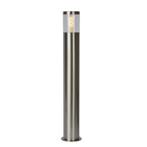 Moderne buitenlamp Fedor, Chroom, Ophalen of Verzenden, Nieuw, Overige materialen, Staande lamp