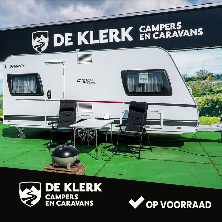 Dethleffs C - GO 475 FR  10   Edition, Caravans en Kamperen, Caravans, 1000 - 1250 kg, tot en met 4, 6 tot 7 meter, Dethleffs