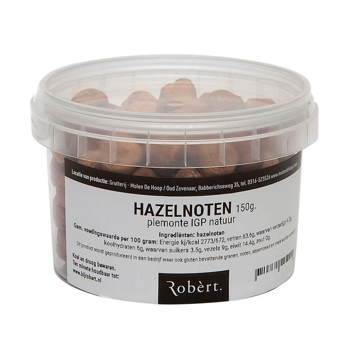 Robèrt Piemonte Hazelnoten 150g, Hobby en Vrije tijd, Taarten en Cupcakes maken, Nieuw, Verzenden