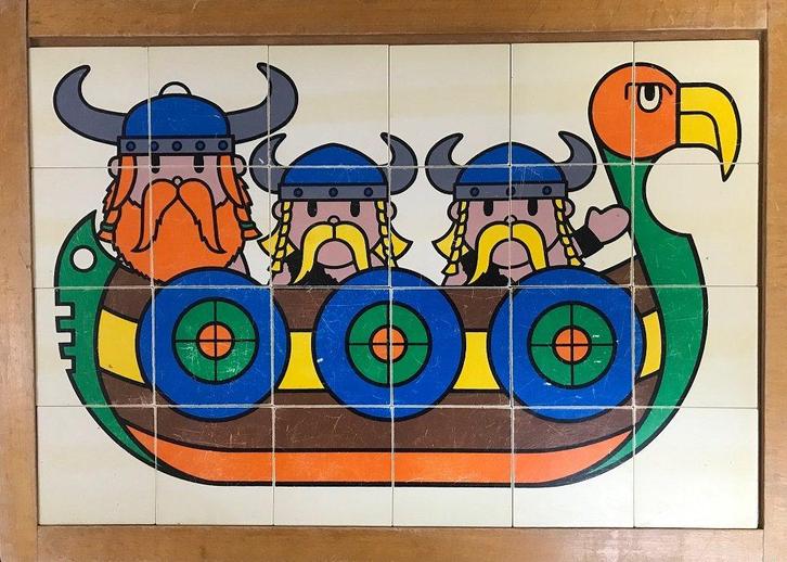 Educo Puzzel Vikingen op een schip, Boeken, Schoolboeken, Nieuw, Verzenden