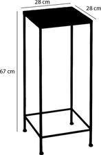 2dekans | Mica Decorations Odile Bijzettafel voor Buiten -, Tuin en Terras, Ophalen of Verzenden, Zo goed als nieuw