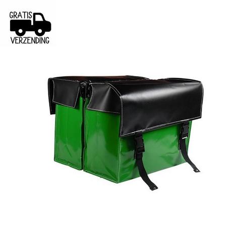 de Poort fietstas 55L Two Tone Green, Fietsen en Brommers, Fietsaccessoires | Fietstassen, Nieuw