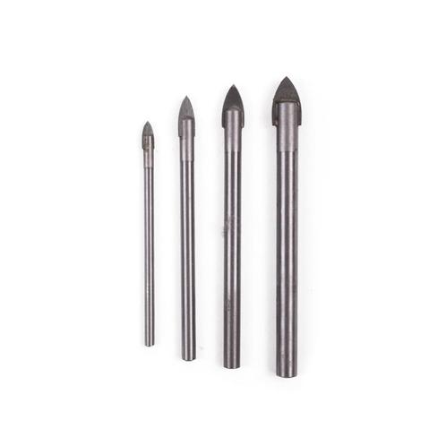Benson Glasboorset - Voor glas, spiegels en tegels - 4 ma..., Doe-het-zelf en Verbouw, Gereedschap | Boormachines, Nieuw, Ophalen of Verzenden