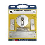 Tecnoseal Aluminium Anode Kit voor Mercury Buitenboordmotor, Watersport en Boten, Buiten- en Binnenboordmotoren, Ophalen of Verzenden