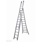 DAS Atlas ladder 3 delig, Doe-het-zelf en Verbouw, Ladders en Trappen, Nieuw, Ladder, Verzenden
