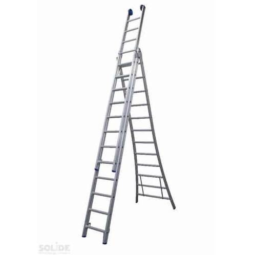 DAS Atlas ladder 3 delig, Doe-het-zelf en Verbouw, Ladders en Trappen, Ladder, Nieuw, Verzenden