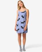 HEMA Takkie damesnachthemd blauw, Verzenden, Blauw