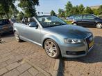 Audi A3 2.0 Tfsi Cabriolet 200pk AUT 2008 Grijs, Automaat, Cabriolet, Nieuw, Zilver of Grijs