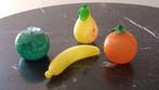 Italiano - Fruitschaal (4) - In mondgeblazen Murano-glas, Antiek en Kunst