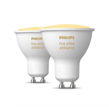 Philips Hue White Ambiance GU10 2-pack | ZigBee beschikbaar voor biedingen