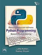 9789354437670 Python Programming Lalita Kumari, Verzenden, Nieuw, Lalita Kumari