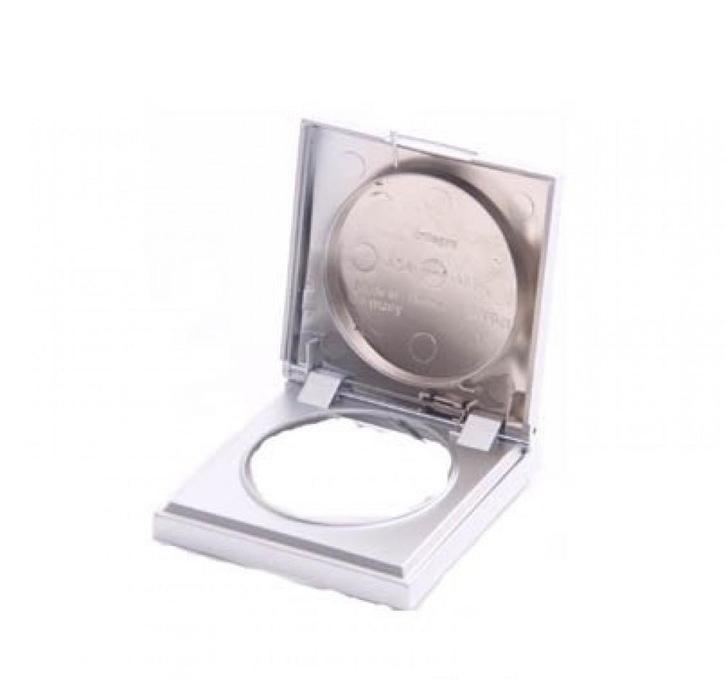 Berker Afdekraam Flow/Pure 1-Vaks met Klep Chroom Mat, Caravans en Kamperen, Kampeeraccessoires, Ophalen of Verzenden