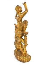 59 cm! Zat Pwe - Période Mandalay - Beeld - Myanmar/Birma, Antiek en Kunst, Kunst | Niet-Westerse kunst