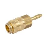 Snelkoppeling met gasklep Argon/menggas female x 4mm slan..., Doe-het-zelf en Verbouw, Verzenden, Nieuw