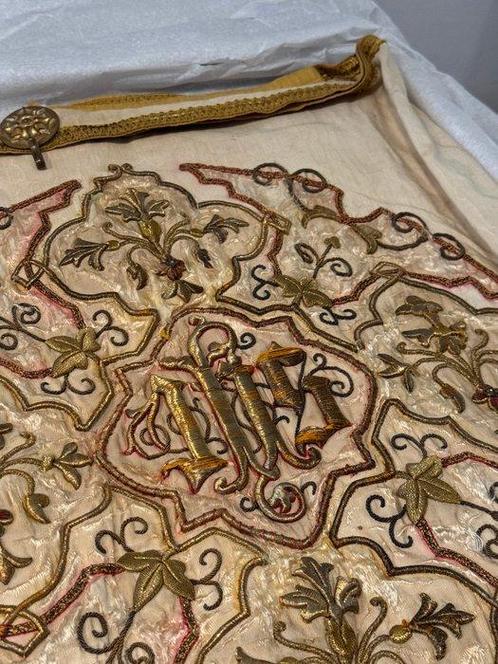 Stola (gewaad) - Zijde - 1850-1900 - Liturgisch schouderdoek, Antiek en Kunst, Kunst | Niet-Westerse kunst