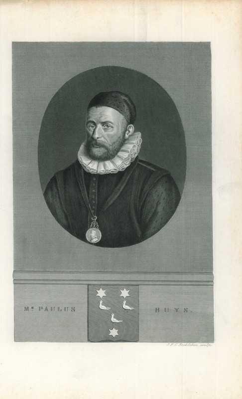 Portrait of Paulus Buys, Antiek en Kunst, Kunst | Etsen en Gravures