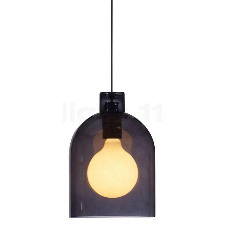 Delta Light Mantello Glass Hanglamp, rook - ø¸21,6 cm, Huis en Inrichting, Lampen | Hanglampen, Nieuw, Verzenden
