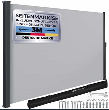 Zonnescherm - windscherm uittrekbaar - privacy- 2x3 meter - beschikbaar voor biedingen