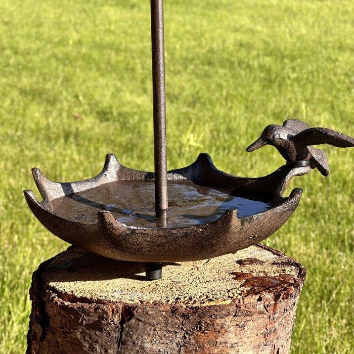 Vogelbad - Vogelvoeder - Gietijzeren, Antiek en Kunst, Curiosa en Brocante