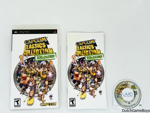PSP - Capcom Classics Collection - Reloaded, Spelcomputers en Games, Games | Sony PlayStation Portable, Gebruikt, Verzenden