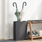 vidaXL Zwarte Paraplubak 28x12x41 cm van Staal, Huis en Inrichting, Verzenden, Nieuw