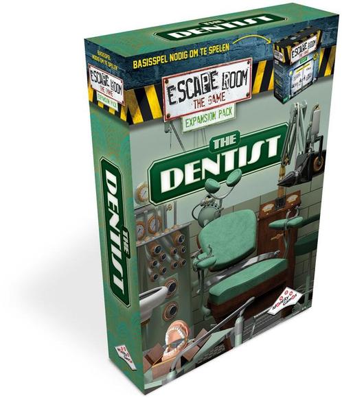 Escape Room Uitbreiding - The Dentist | Identity Games -, Hobby en Vrije tijd, Gezelschapsspellen | Bordspellen, Nieuw, Verzenden