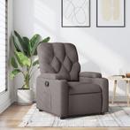 Relax Fauteuil Taupe - Verstelbaar | Tweedekansje | OP=OP, Huis en Inrichting, Ophalen of Verzenden, Nieuw, 75 tot 100 cm, 50 tot 75 cm