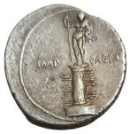 Romeinse Republiek. Octavianus. Denarius Rome (?) 30-29 BC, Postzegels en Munten