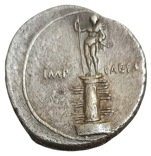 Romeinse Republiek. Octavianus. Denarius Rome (?) 30-29 BC, Postzegels en Munten, Munten | Europa | Niet-Euromunten
