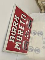 Birra Moretti Insegna originale in metallo - Reclamebord -