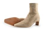 Manfield Laarzen in maat 42 Beige, Kleding | Dames, Schoenen, Hoge laarzen, Verzenden, Beige, Zo goed als nieuw
