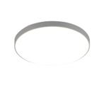 Grijze plafonnière kunststof, Sharde, 18W, 4000K LED, IP44, Ophalen of Verzenden, Nieuw, Stof, Basis