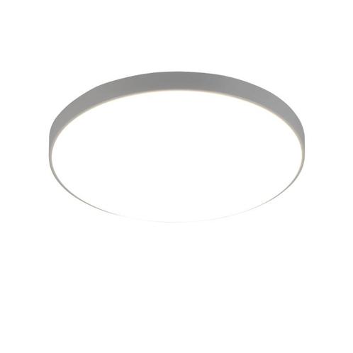 Grijze plafonnière kunststof, Sharde, 18W, 4000K LED, IP44, Huis en Inrichting, Lampen | Plafondlampen, Nieuw, Stof, Ophalen of Verzenden