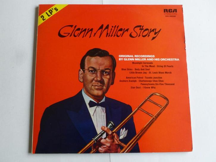 Glenn Miller Story (2 LP), Cd's en Dvd's, Vinyl | Jazz en Blues, Zo goed als nieuw, Verzenden