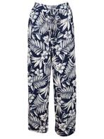 Broek Travel Navy , damesbroek, Kleding | Dames, Broeken en Pantalons, Verzenden, Nieuw