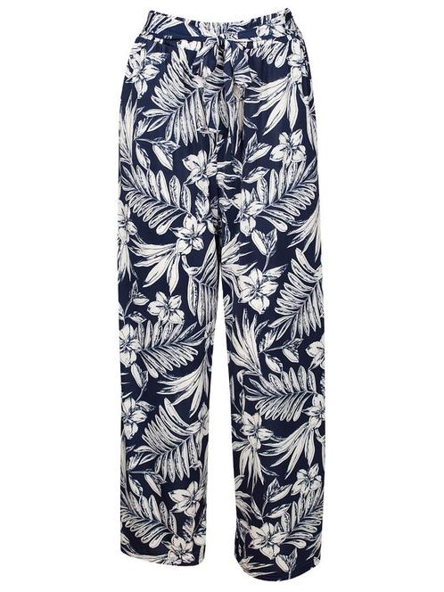 Broek Travel Navy , damesbroek, Kleding | Dames, Broeken en Pantalons, Verzenden