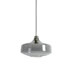 Solna hanglamp Ø39,5x27 cm - brons/smoke glas - OUTLET B, Ophalen of Verzenden, Nieuw