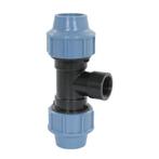 Unidelta T-stuk 90° - 2x klem | 1x binnendraad, Verzenden, Nieuw
