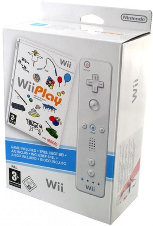 Wii Play + Wii Remote (Nintendo Wii), Spelcomputers en Games, Games | Nintendo Wii, Gebruikt, Verzenden