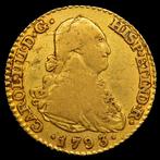 Spanje. Carlos IV. 1 Escudo 1793 - Madrid MF (Zonder
