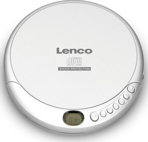 Lenco CD-201SI Discman - Draagbare CD-MP3 Speler met Anti-Sh, Cd's en Dvd's, Cd's | Wereldmuziek, Verzenden