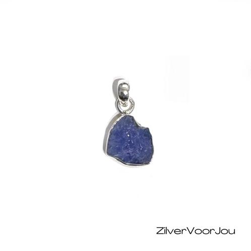 925 Zilveren tanzaniet edelsteen kettinghangers, Sieraden, Tassen en Uiterlijk, Kettinghangers, Nieuw, Verzenden