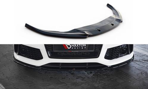 Voorspoiler V.4 Audi RS7 C7 FL Maxton Glans Zwart, Auto-onderdelen, Carrosserie en Plaatwerk, Ophalen of Verzenden