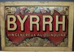 Byrrh - BYRRH - Reclamebord - Metaal
