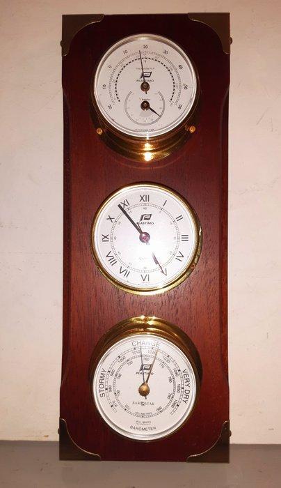 Maritieme objecten - Plastimo - Hout, Messing- Weerstation, Antiek en Kunst, Curiosa en Brocante