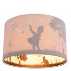 Roze meisjes kinderkamer plafondlamp Vlinders, Ophalen of Verzenden, Nieuw