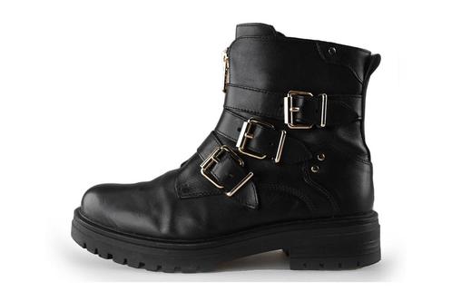 Nelson Biker boots in maat 41 Zwart | 10% extra korting, Kleding | Dames, Schoenen, Zwart, Zo goed als nieuw, Overige typen, Verzenden