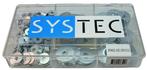 carrosseriering verzinkt Systec assortiment doos 9-vaks, Nieuw