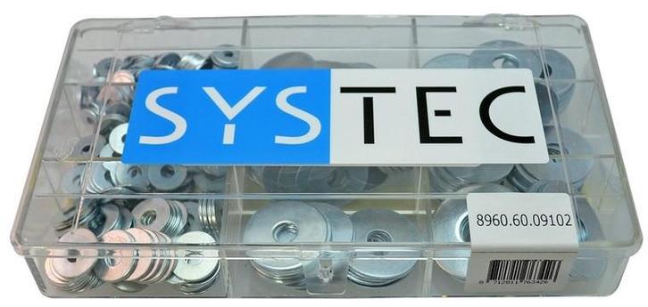 carrosseriering verzinkt Systec assortiment doos 9-vaks, Doe-het-zelf en Verbouw, IJzerwaren en Bevestigingsmiddelen