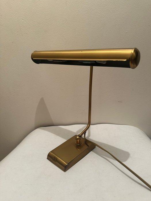 Tafellamp - IJzer, Messing - pianolamp, Antiek en Kunst, Curiosa en Brocante